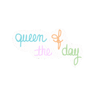 athenatvs girl day queen colors Sticker