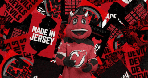 Nhl Mascot GIF by NJ Devil