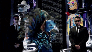 Donny Osmond Peacock GIF by The Masked Singer