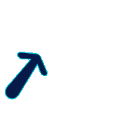 Atplustelecom arrows setas atplus setas azuis Sticker