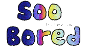 bored Sticker