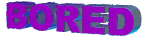bored Sticker by AnimatedText