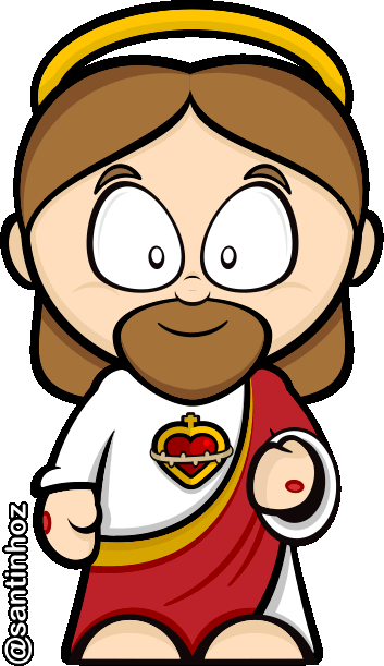 Nossa Senhora Jesus Sticker by Santinhoz