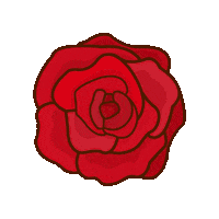 Flower Rose Sticker by Shoujo Sundae