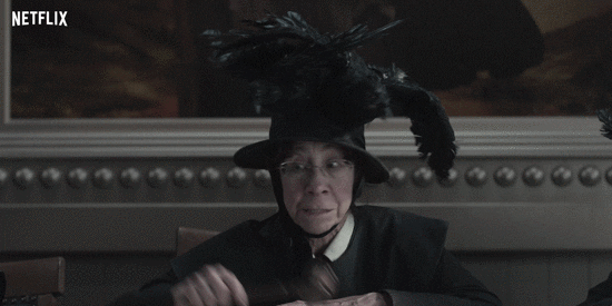 a series of unfortunate events silence GIF by NETFLIX