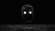 black and white loop GIF by A. L. Crego