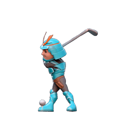 Play Golf Sticker