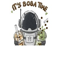 Happy Bubble Tea Sticker by Teas Me