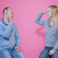 BNNVARA teamwork highfive goodjob downtown GIF