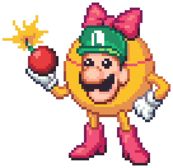 Pixel Art 8Bit Sticker