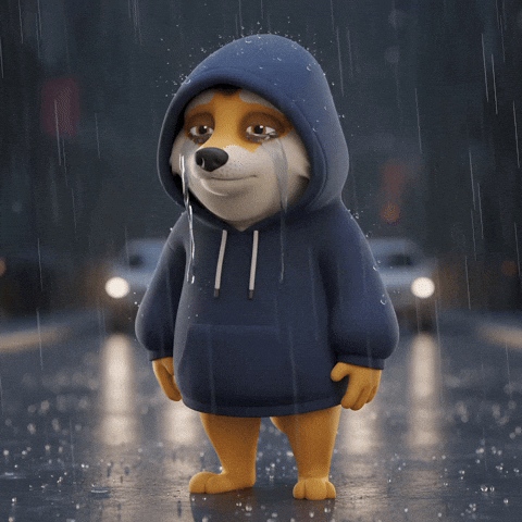 Sad Dog GIF by Doge Pound