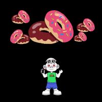 Donut Beignet GIF by Zhot Music