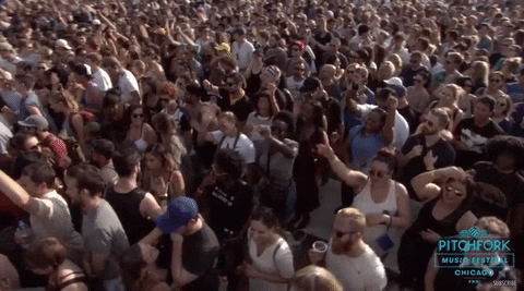 pitchfork music festival GIF by Pitchfork