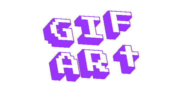Gif Art Sticker