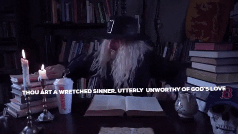 HistoryMajor giphygifmaker halloween thanksgiving witches GIF