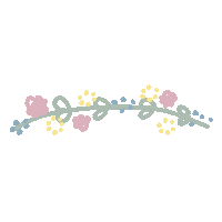うさぎ 花 Sticker by カホイラストレーション
