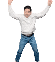 John Happy Dance Sticker by jinhongteam