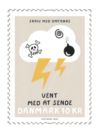 PostnordDK post stamp stamps postnord Sticker