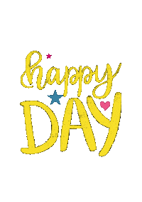 Happy Day Sticker