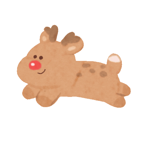 Christmas Deer Sticker