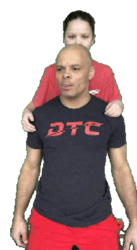 Submission Choke Sticker by Duncan's Training Center