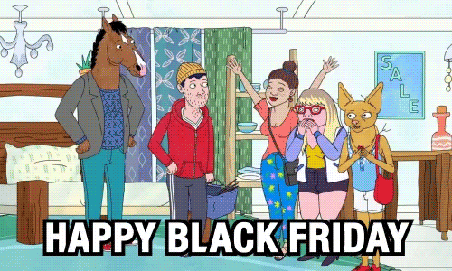 Black Friday GIF by BoJack Horseman