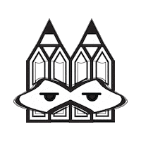 I See Dee Sticker by Stamatia Alexaki
