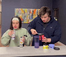 Energy Drink Gym GIF