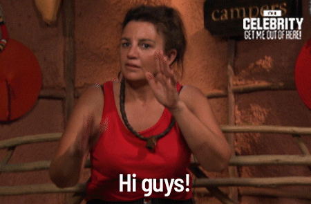 mum hi guys GIF by I'm A Celebrity... Get Me Out Of Here! Australia