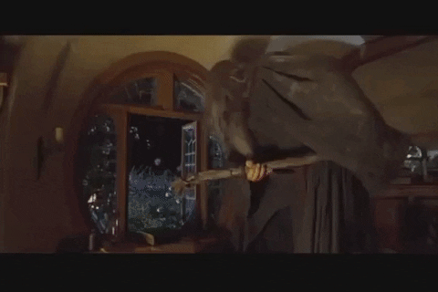 dhmontgomery giphygifmaker sam window lotr GIF