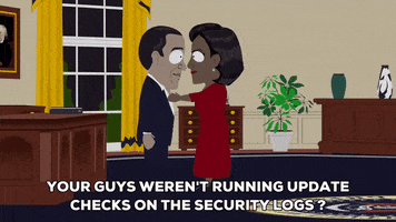 michelle obama kiss GIF by South Park 