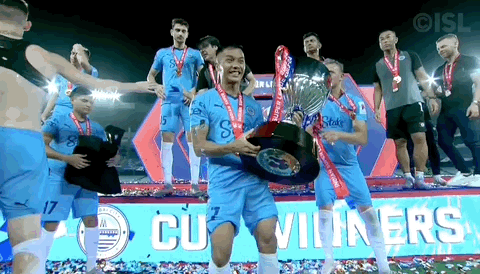 Mumbai City Championship GIF by Indian Super League