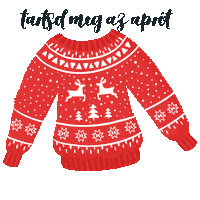 Kevin Advent Sticker by Livia Farkas @ urban:eve