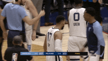 celebrate let's go GIF by NBA