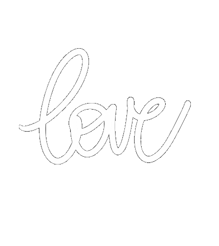 In Love Lettering Sticker