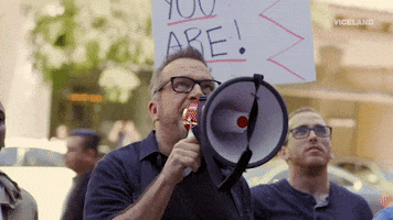 tom arnold protest GIF by THE HUNT FOR THE TRUMP TAPES