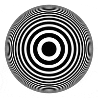 mesmerizing op art GIF by xponentialdesign