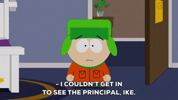 kyle broflovski GIF by South Park 