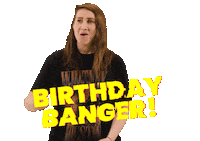 Happy Birthday Wow Sticker by ZM