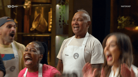 Happy Clapping GIF by MasterChefAU
