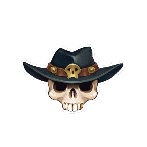 Skull Love Sticker by Magic: The Gathering