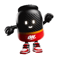 Orbit Tubby Sticker by Optimum Nutrition