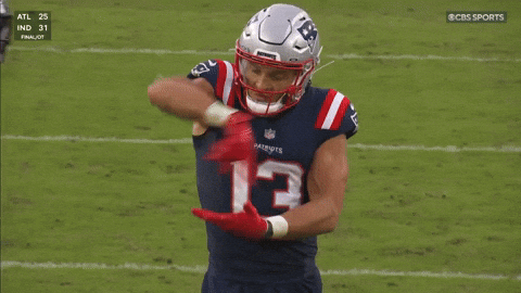 Mack Hollins Football GIF by New England Patriots
