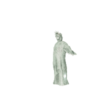 Holofit nyc liberty careful statue of liberty Sticker