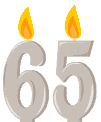 Birthday Flickering Sticker