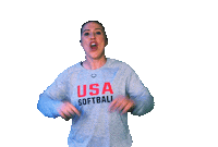 You Got This Softball Sticker by DeMariniFP