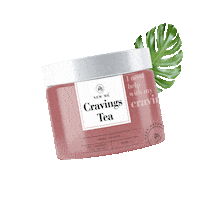 Cravings Tea Sticker by 123 new me