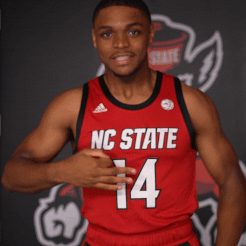 Nc State Basketball GIF by NC State Athletics