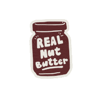 Peanut Butter Peanuts Sticker by Pip & Nut