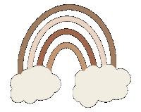 Rainbow Autumn Sticker